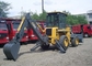 Hydraulischer Funktions-Traktor-Baggerlader des Lenksystem-Muiti für Straßenunterhaltung fournisseur